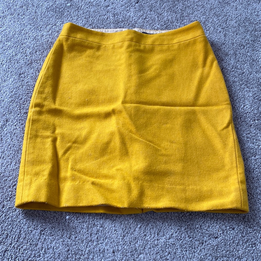 J Crew Wool Pencil Skirt